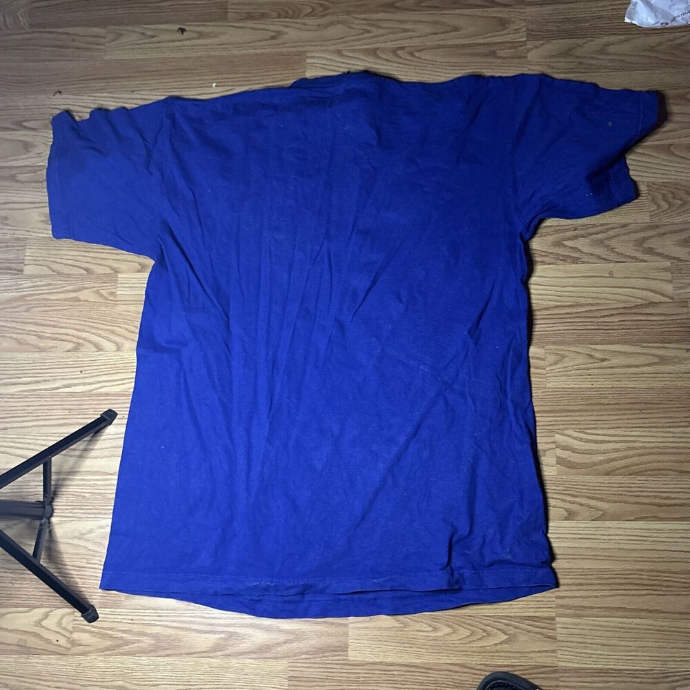 Vintage 90’s DR Dream USA Michael Jordan T-shirt Size XXL 2XL Chicago Bulls Blue - Picture 5 of 5